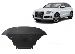 Acél motor, hűtő védőlemez Audi Q5