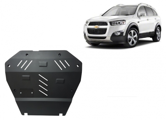Acél motor, kapcsolószekrény védőlemez Chevrolet Captiva