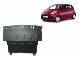Acél motor, sebességváltó, hűtő, első lökhárító védőlemez Citroen C 1