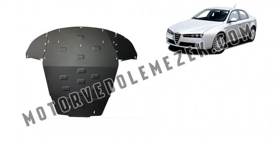 Acél motor, sebességváltó, hűtő, első lökhárító védőlemez Alfa Romeo 159