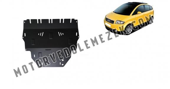 Acél motor, sebességváltó, hűtő, első lökhárító védőlemez Audi A2