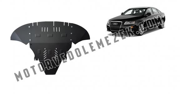 Acél motor, sebbeségváltó, hütő, első lökhárító védőlemez Audi A6 avec laterale