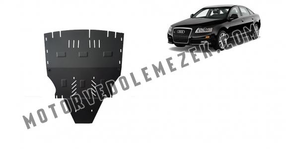 Acél motor, sebbeségváltó, hütő, első lökhárító védőlemez Audi A6