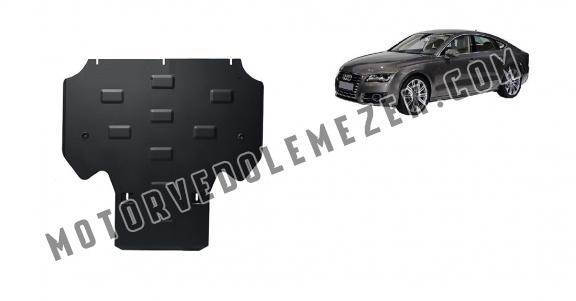 Acél kapcsolószekrény védőlemez Audi A7