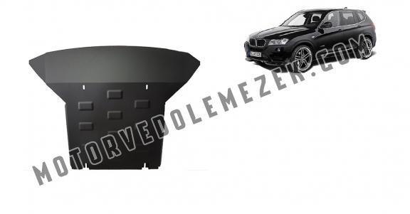 Acél motor, hütő védőlemez BMW X3 - F25