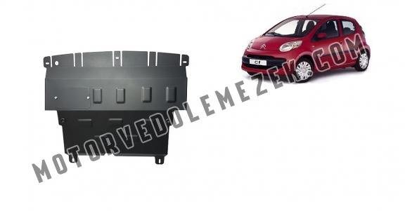 Acél motor, sebbeségváltó, hütő, első lökhárító védőlemez Citroen C 1