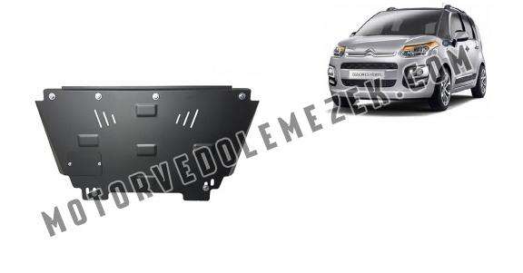 Acél motor, kapcsolószekrény védőlemez Citroen C3 Picasso