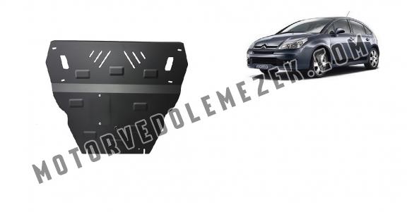 Acél motor, kapcsolószekrény, hütő védőlemez Citroen C4
