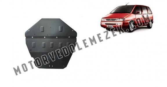 Acél motor, sebbeségváltó, hütő, első lökhárító védőlemez Citroen Evaeton