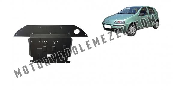 Acél motor, sebbeségváltó, hütő, első lökhárító védőlemez Fiat Punto