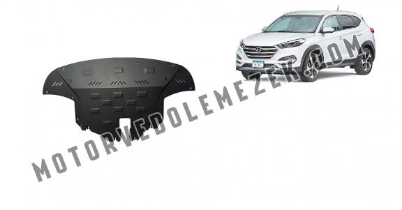 Acél motor, sebbeségváltó, hütő, első lökhárító védőlemez Hyundai Tucson