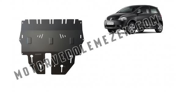 Acél motor, kapcsolószekrény, hütő védőlemez VW Fox