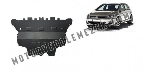 Acél motor, kapcsolószekrény védőlemez VW Golf 7