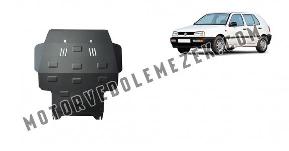 Acél motor, kapcsolószekrény, hütő védőlemez VW Golf 3