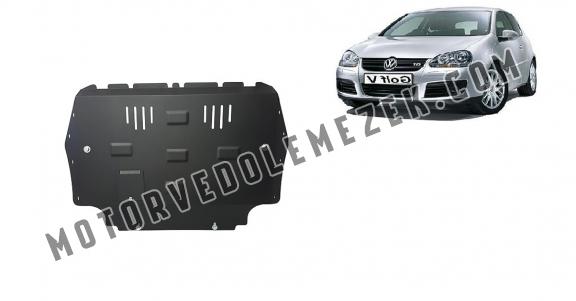 Acél motor, kapcsolószekrény, hütő védőlemez Vw golf mk5
