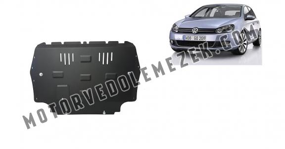 Acél motor, kapcsolószekrény, hütő védőlemez VW Golf 6