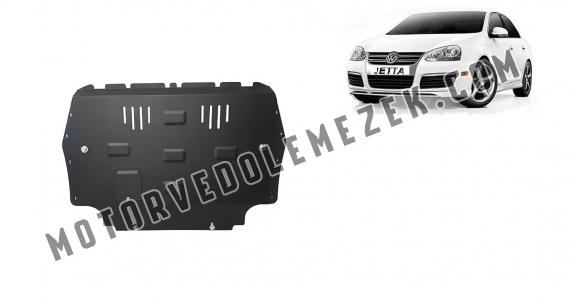 Acél kapcsolószekrény, hütő védőlemez  VW Jetta