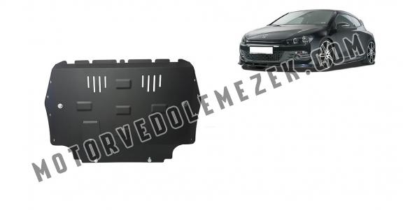Acél motor, kapcsolószekrény, hütő védőlemez Volkswagen Scirocco
