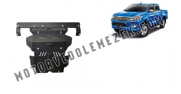 Acél motor, hütő védőlemez Toyota Hilux Revo