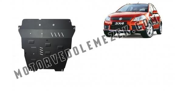 Acél motor, kapcsolószekrény védőlemez Suzuki SX 4