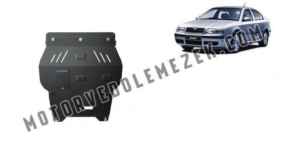 Acél motor, kapcsolószekrény, hütő védőlemez Skoda Octavia 1