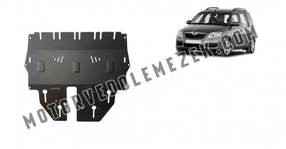 Acél motor, sebbeségváltó, hütő, első lökhárító védőlemez Skoda Roomster