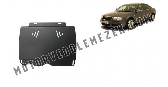 Acél kapcsolószekrény védőlemez Skoda Superb - manuelle