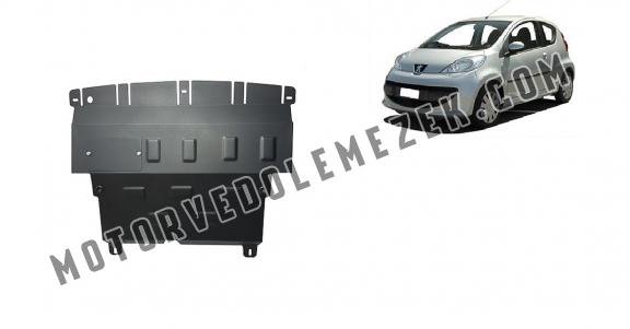 Acél motor, kapcsolószekrény, hütő védőlemez Peugeot 107