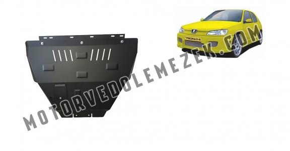 Acél motor, kapcsolószekrény, hütő védőlemez Peugeot 306