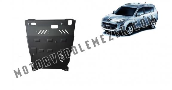 Acél motor, kapcsolószekrény, hütő védőlemez Peugeot 4007