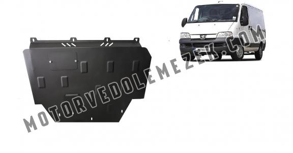 Acél motor, kapcsolószekrény védőlemez Peugeot Boxer