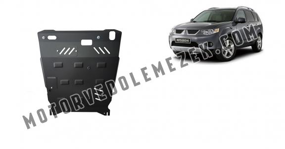 Acél kapcsolószekrény, hütő védőlemez  Mitsubishi Outlander