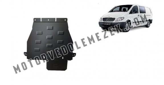 Acél kapcsolószekrény, osztómű védőlemez Mercedes Vito