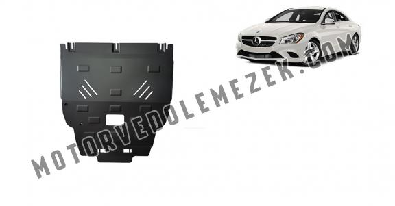Acél motor, kapcsolószekrény, hütő védőlemez Mercedes CLA X117