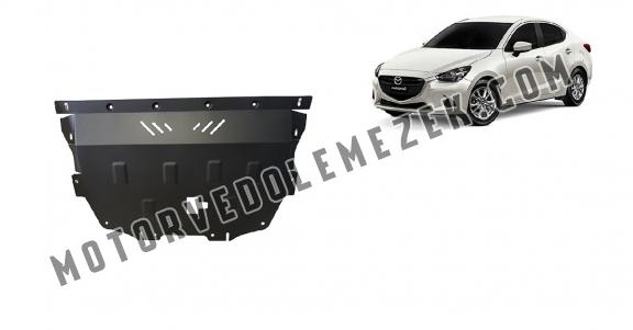 Acél motor, kapcsolószekrény, hütő védőlemez Mazda 2