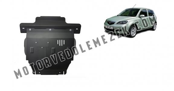 Acél motor, kapcsolószekrény védőlemez Mazda 2