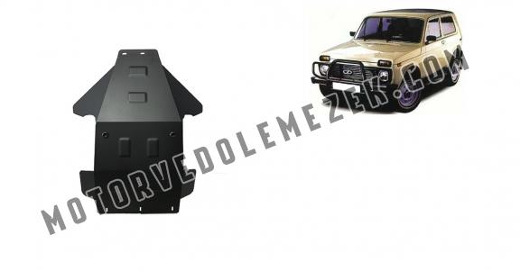 Acél motor, kapcsolószekrény védőlemez Lada Niva