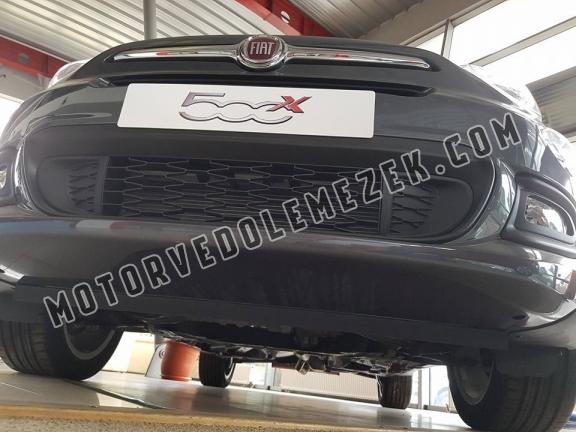 Acél motor, sebbeségváltó, hütő, első lökhárító védőlemez Fiat 500x