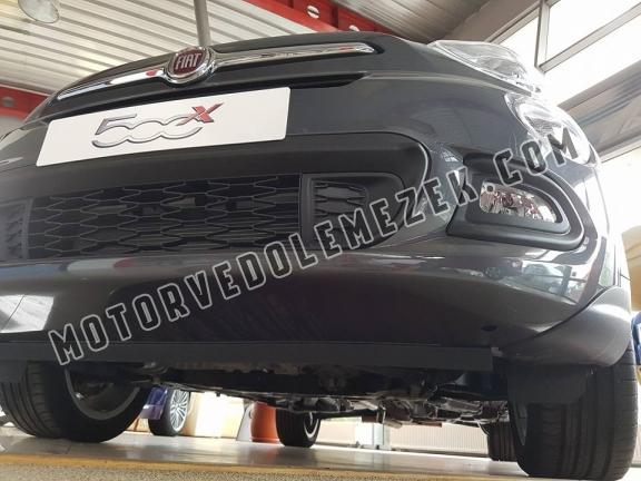 Acél motor, sebbeségváltó, hütő, első lökhárító védőlemez Fiat 500x