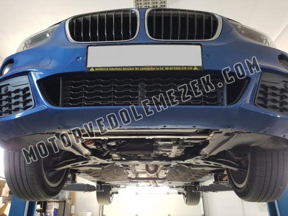 Acél motor, kapcsolószekrény, hűtő védőlemez BMW X1 F48