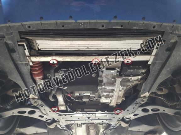 Acél motor, kapcsolószekrény, hűtő védőlemez BMW X1 F48