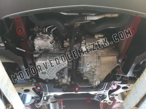 Acél motor, sebbeségváltó, hütő, első lökhárító védőlemez  Mercedes Sprinter