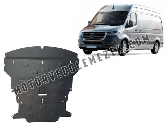 Acél motor, sebbeségváltó, hütő, első lökhárító védőlemez  Mercedes Sprinter