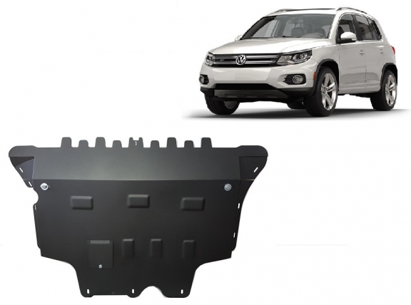 Acél motor, sebességváltó, hűtő, első lökhárító védőlemez Vw Tiguan
