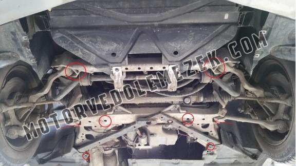 Acél motorvédőlemez BMW Seria 3 E90/91