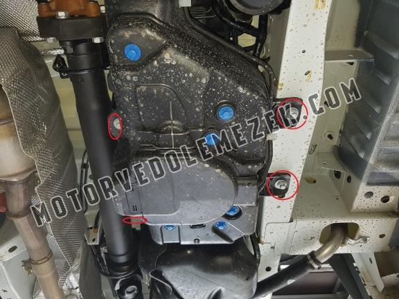 Acél AdBlue tartályvédő lemez Ford Transit