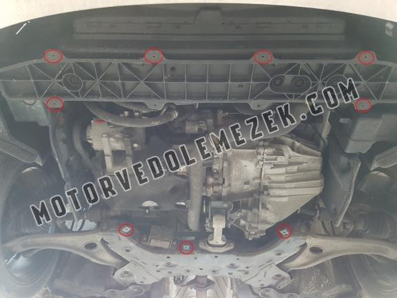 Acél motor, kapcsolószekrény védőlemez Hyundai i40