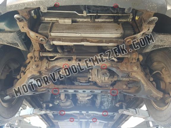 Acél kapcsolószekrény védőlemez Kia Sorento