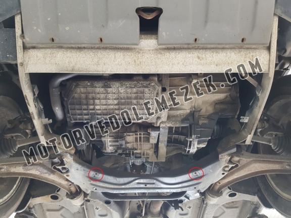 Acél motor, kapcsolószekrény védőlemez Land Rover Freelander