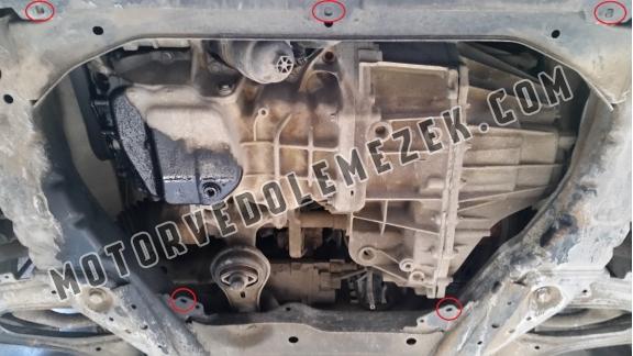 Acél motor, kapcsolószekrény, hütő védőlemez Mercedes V-Classe W447 4x2, 1.6 D